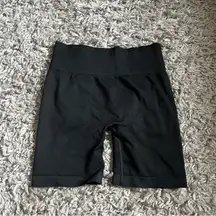 Vitality black seamless shorts size medium/large