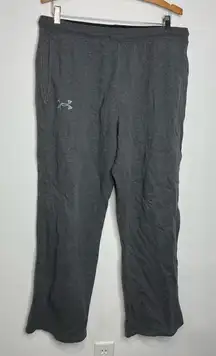 Under‎ Armour Storm wide leg sweatpants gray women’s size XL casual athleisure