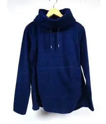 Mountain Warehouse Blue Idris Cowl Neck Thick Fleece Pullover Women’s US 10