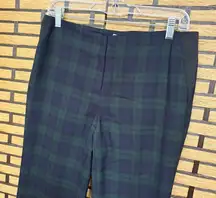 Ann Klein Green Plain Dress Pants Size 6