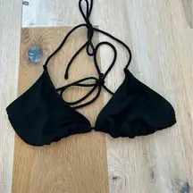 Ocean Pacific Black Triangle Bikini Top