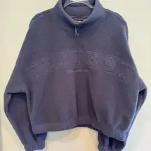 Playboy by Pacsun Fleece Crop Size Small