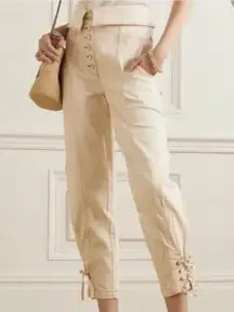 NWOT Ulla Johnson Beige Kingston Denim Jeans Sz 6