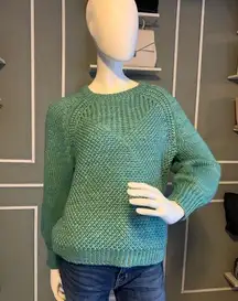 Worthington green/teal color loose sweater