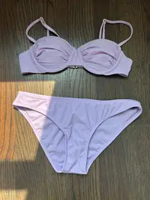 Xhilaration Bikini Set in Light Purple