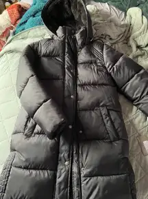 Long Black Puffer Jacket