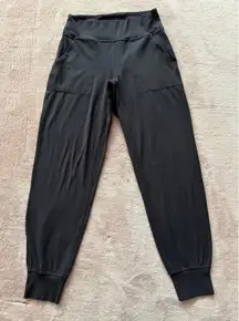 Lululemon Women's Align Jogger High Rise Black Pockets Size 6
