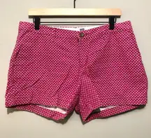 Old Navy Patterned Shorts Pink Euphoria Size 8