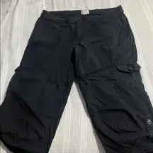 St. John's Bay Black Cotton-Blend Pants