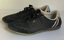 Vintage Y2K Coach Nikki Brown Suede Nylon Sneakers Women’s 7 Retro 2000s