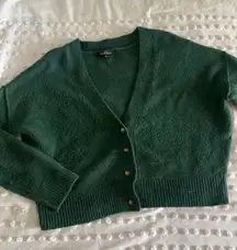 Green Cardigan 