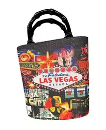 ViTG Las Vegas Purse Tote Bag Atlantic City Black Jack Poker Craps Texas…