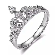 Stunning Crown Ring - Silver - NEW