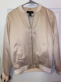 Satin Bomber Jacket