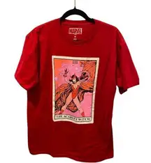 Marvel Scarlet Witch Red Short Sleeve T-Shirt (Medium)