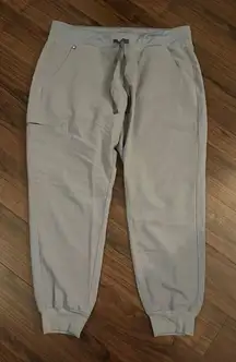 Figs blue gray technical joggers large