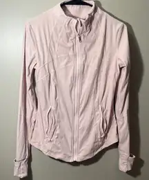 Lululemon Athletica define Light Pink Utility Jacket Sz 4