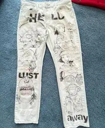 Levi’s 511 Customized Spirited Away Jeans