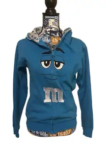 M&M's Full-Zip Hoodie Sweatshirt Preloved