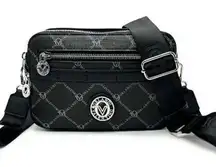 NWT Valentino Orlandi Camera Bag, Black, Style #V-3007 New w/Tag