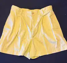 Sunny Yellow Women's Bermuda Shorts / DG66