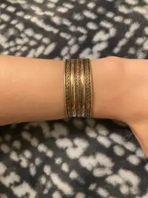 Woman’s 925 solid  Bali cuff bracelet