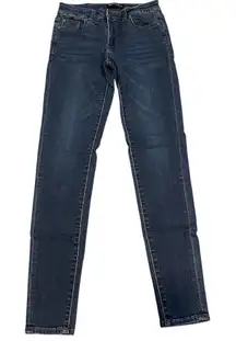 The‎ Frenchie Co. Women's Size 4 Dark Wash Skinny Jeans Blue Denim