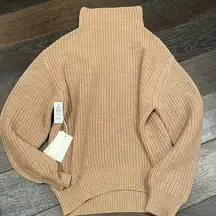 AVAILABLE NWT Aritzia Wilfred montpellier sweater heather constant camel knit m