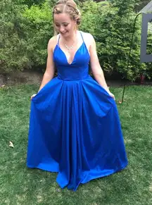 Royal Blue Prom Dress