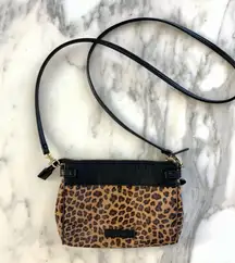 Leopard Print Crossbody Purse