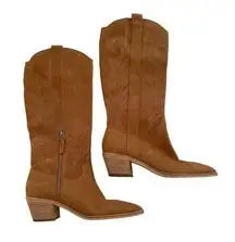 Dolce Vita - Solei Tall Western Boots in Brown