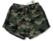 NWT Camo Terry Cloth Shorts Athletic Lounge New Small