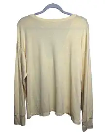 Wilfred Free Alena Longsleeve Knotted Back Top Sz. L