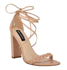Monikka Ankle Wrapped Heeled Sandals