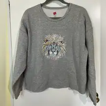 Upcycled vintage  sweatshirt