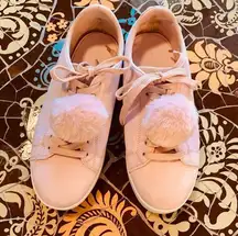 MADDEN GIRL Pom Pom Sneaker Sz: 8.5