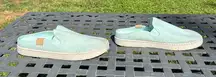 UGG Delu‎ slip on sneakers mules in sky Blue womens size US 10