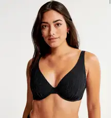 Abercrombie Curve Love Bikini Top Underwire