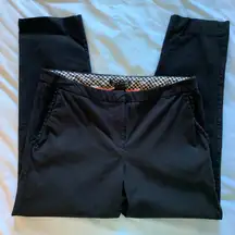 Zac & Rachel Black Pocket Detail Dress Pants