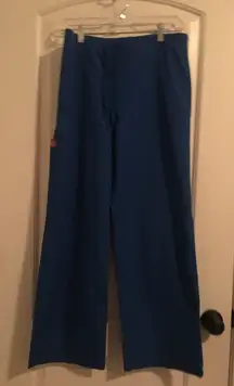 Dickies Women's Scrub Pants Nurse Medical Size Small Royal Blue
