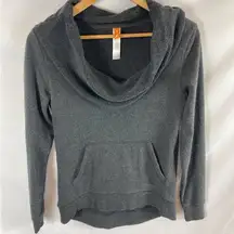 Lucky Dark Grey Cowl Neck Soft Pullover size XS