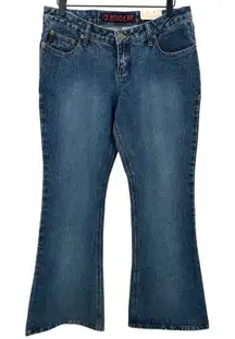 NWT Mudd Y2K DeadstockYo Flared Bootcut Jeans Medium Wash Denim Size  11