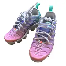 Air VaporMax Plus in Opti Yellow / Psychic Pink / Light thistle / aurora green Size 5