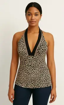 NEW...BCBG backless halter top.