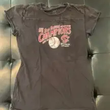 University of South‎ Carolina Baseball Black NCAA Back to Back Champions T-Shirt