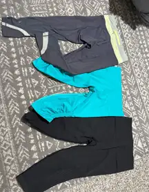 Set of 3 lululemon leggings sz medium