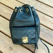 Calvin Klein Black Quilted Women's backpack 🖤🖤