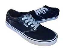 Vans Black Canvas  Size 9