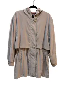 Vintage St. John Coat Collection by Marie Gray -size Large Faux Suede Buttons