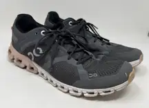 On Cloud Cloudflow Womens 8 Running Shoes Rock Rose Cloudtec Lace Up Sneakers